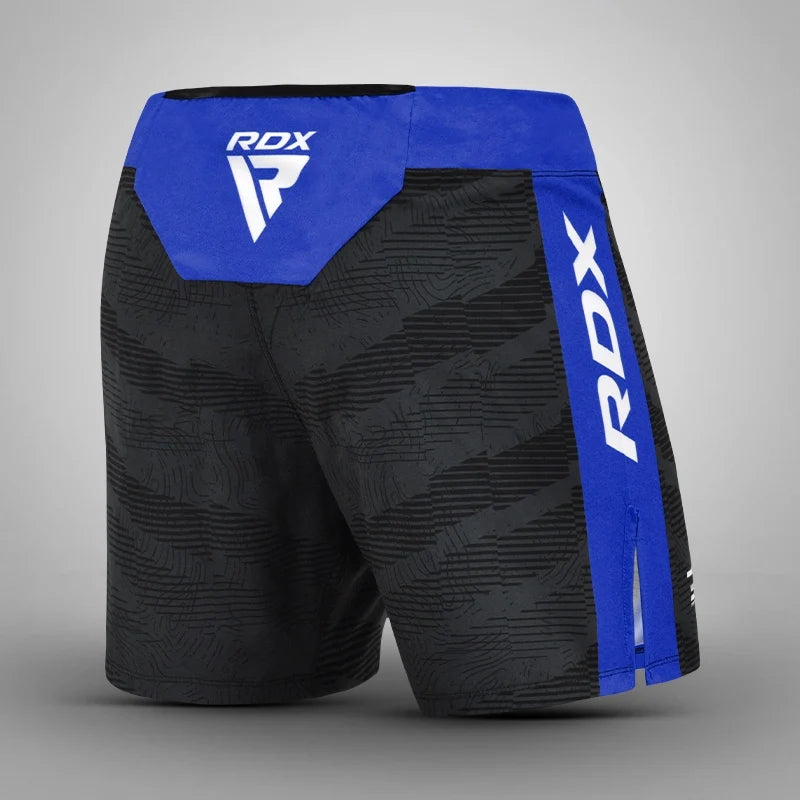 RDX Brave MMA Shorts B1#color_blue