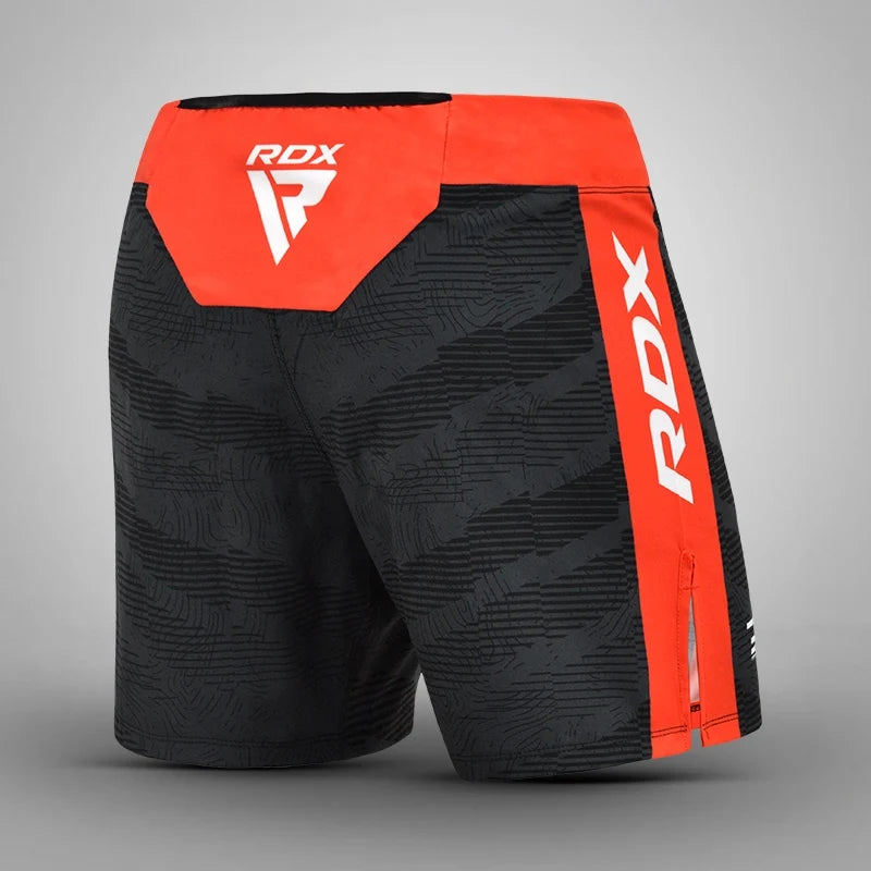 RDX Brave MMA Shorts B1#color_red