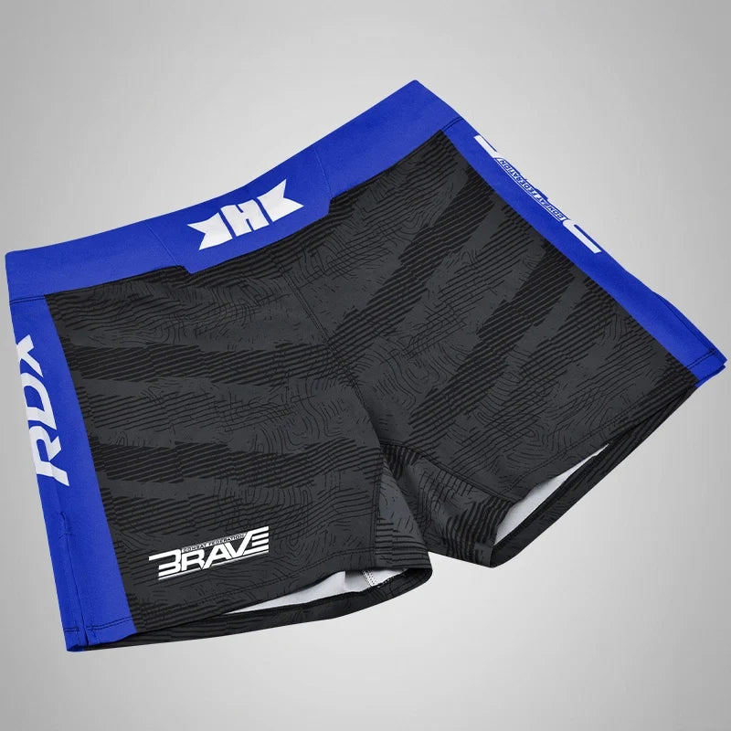 RDX Brave MMA Shorts B1#color_blue