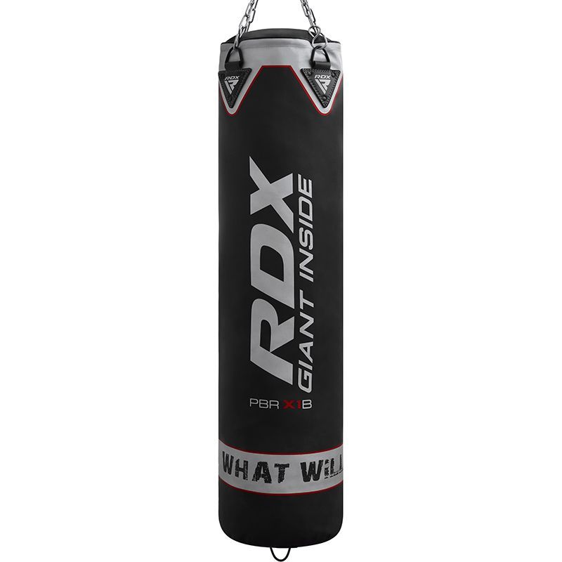 RDX X1 4ft / 5ft 4-in-1 Punch Bag with bag gloves & wall Bracket Set Unfilled
