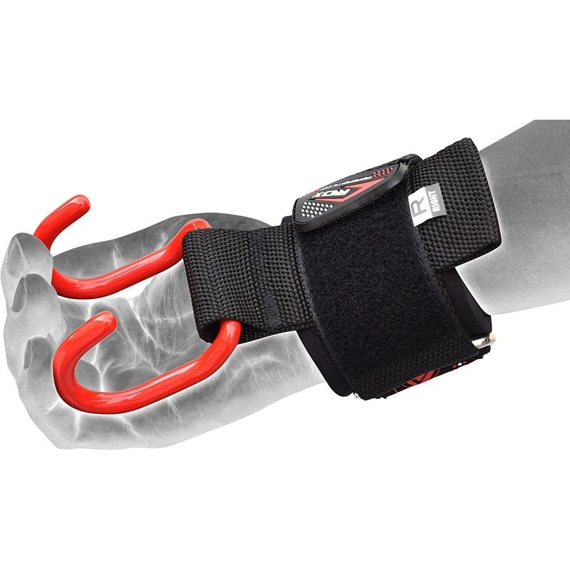 RDX F7 Gants de Musculation et W15 Sangles