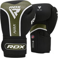RDX T-17 BOXING GLOVES AURA PLUS#color_army-green