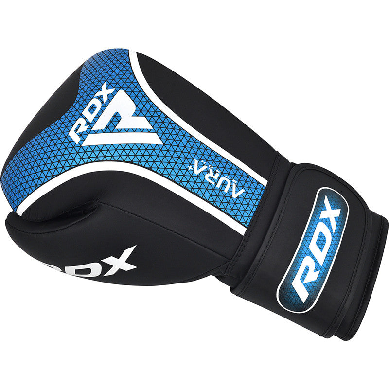 RDX T-17 BOXING GLOVES AURA PLUS#color_blackblue