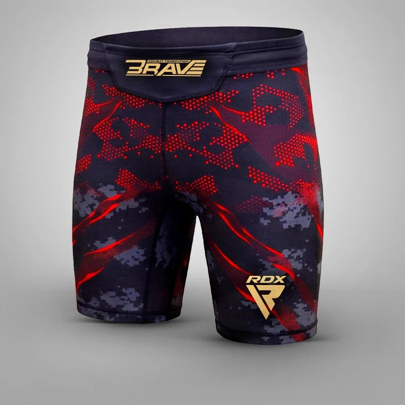 RDX COMPRESSION SHORTS B3#color_red