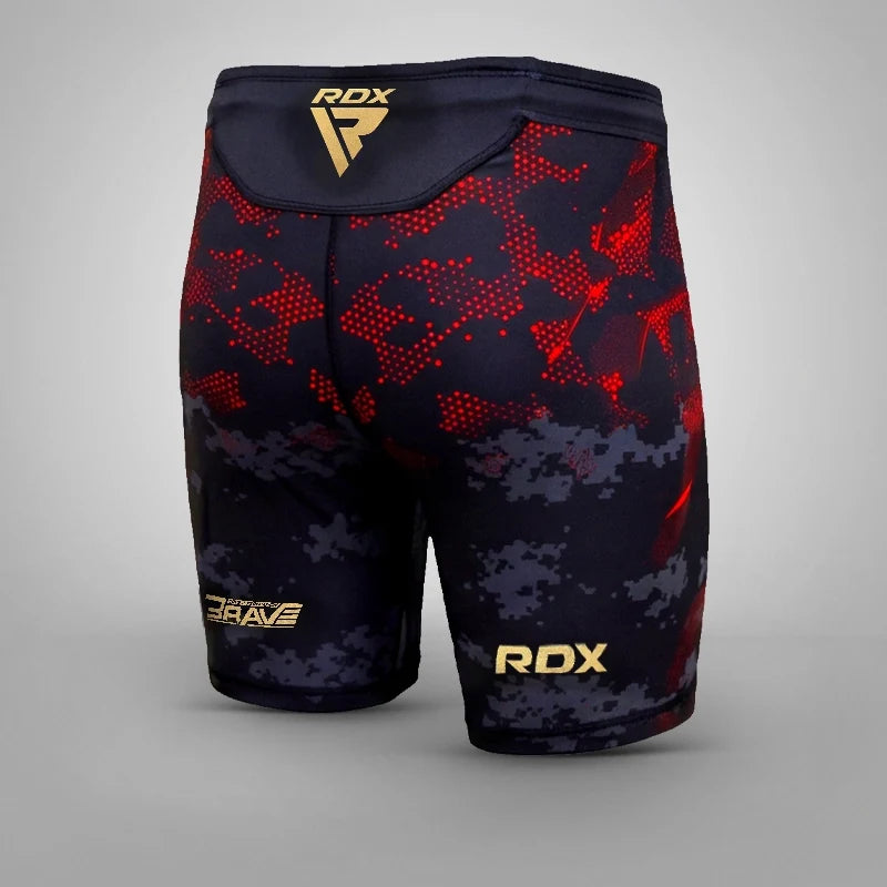 RDX COMPRESSION SHORTS B3#color_red