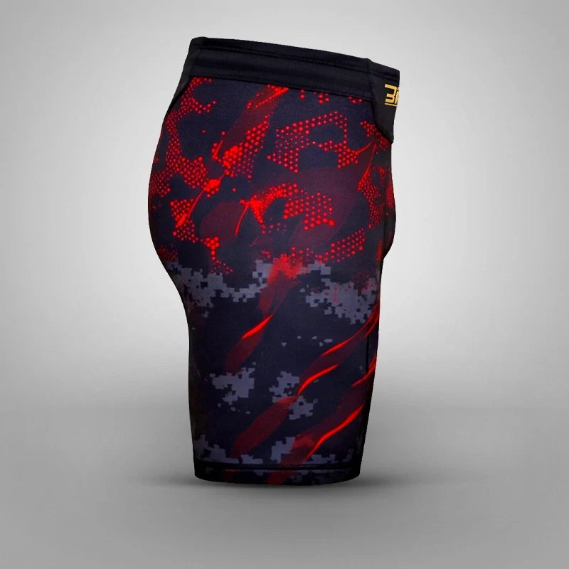 RDX COMPRESSION SHORTS B3#color_red