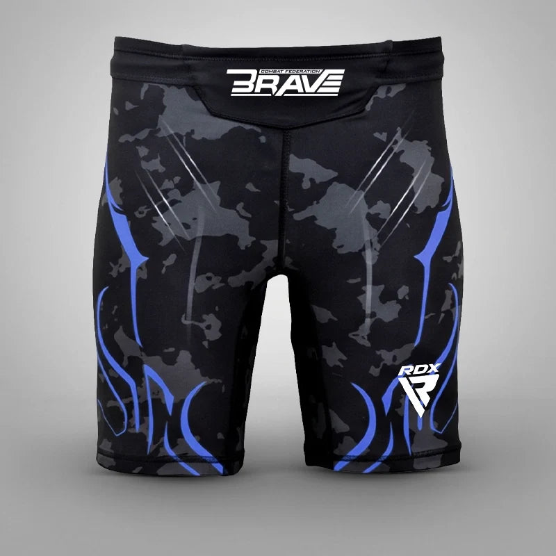 RDX COMPRESSION SHORTS B4#color_blue