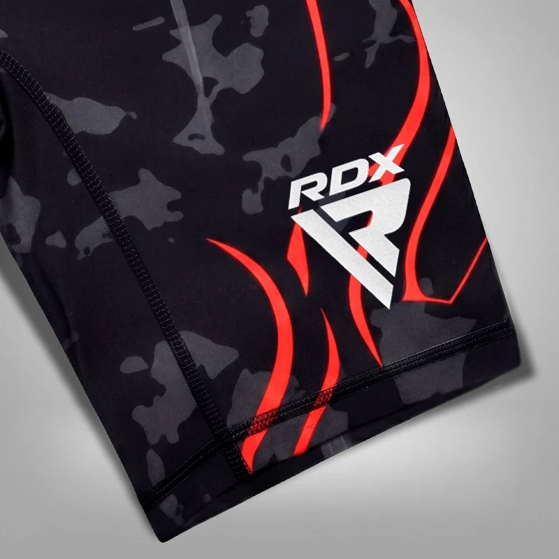 RDX COMPRESSION SHORTS B4#color_red