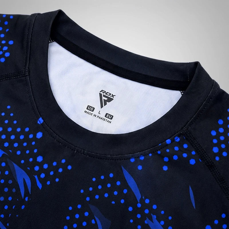 Compression Rash Guard B3#color_blue