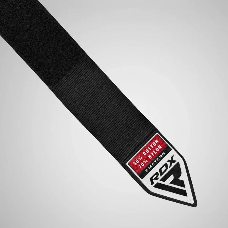 RDX Hand Wraps Combine Black Combo Plus 5 Meter