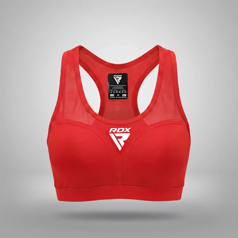 RDX Wako Approved Sports Bra#color_red