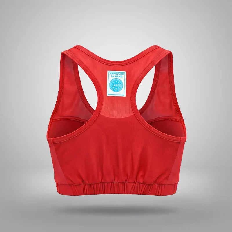 RDX Wako Approved Sports Bra#color_red