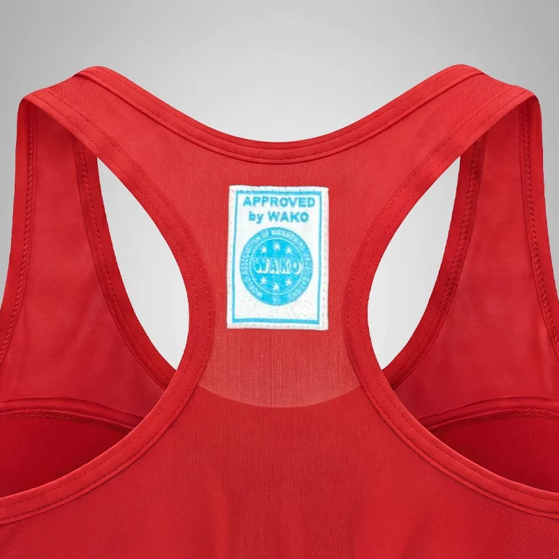 RDX Wako Approved Sports Bra#color_red