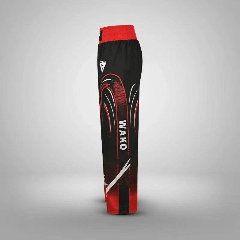 RDX T1 Full/Light Contact Pants#color_blackred