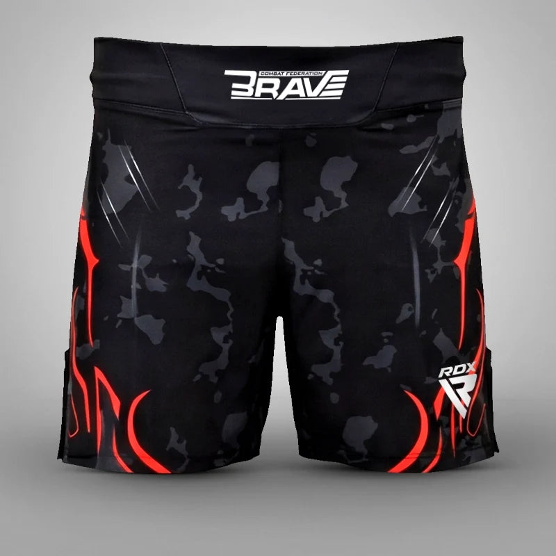 MMA Shorts B4#color_red