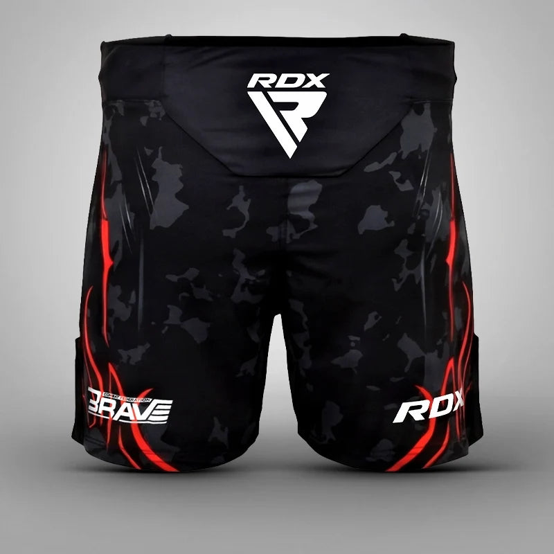 MMA Shorts B4#color_red