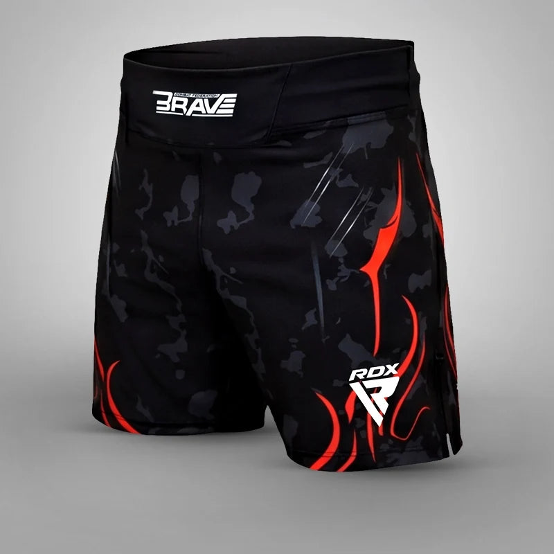 MMA Shorts B4#color_red