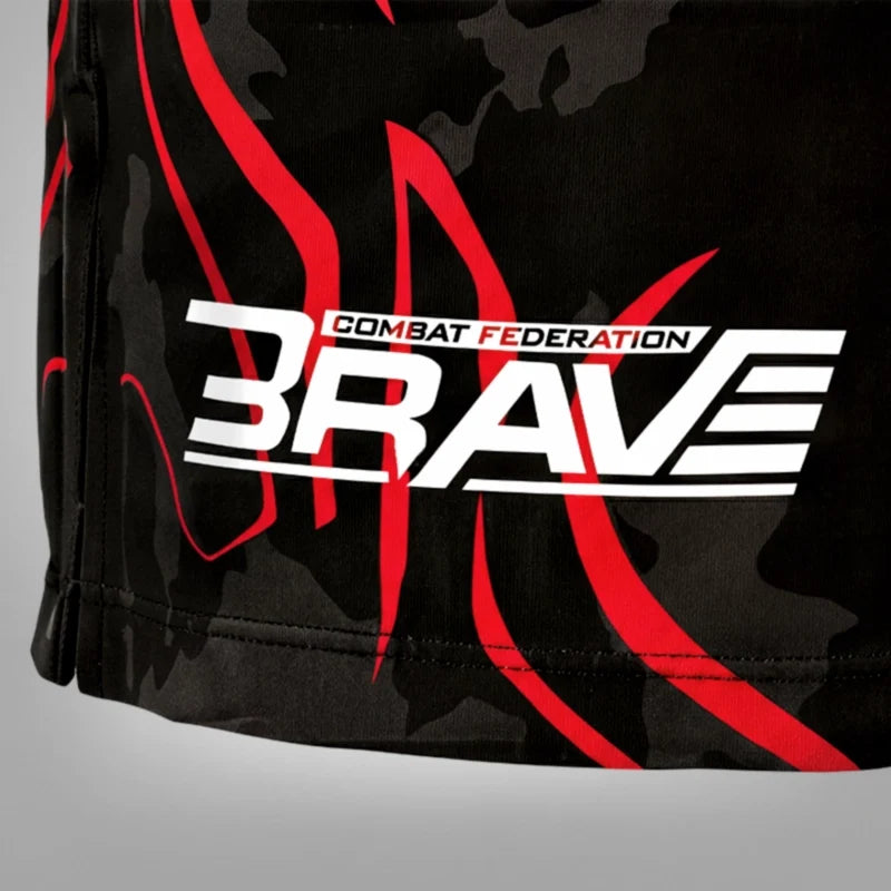MMA Shorts B4#color_red