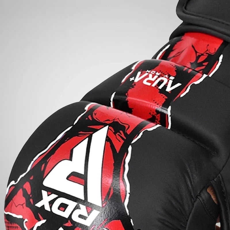 RDX Grappling Gloves Shooter Aura F-17#color_redblack