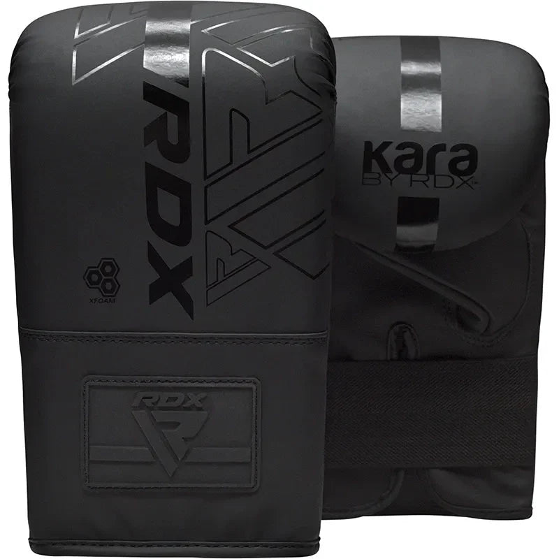 RDX Full Black Body Punch Bag with Mitts