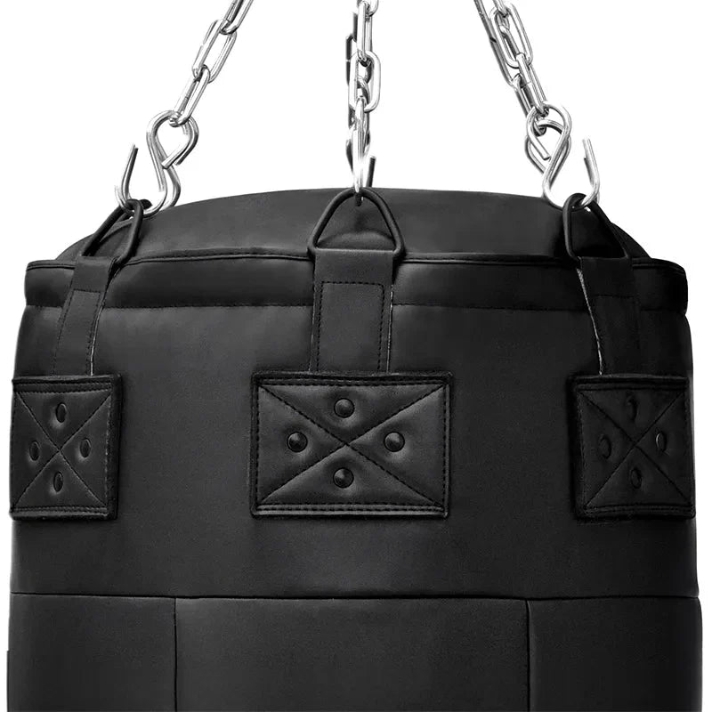 RDX Full Black Body Punch Bag with Mitts