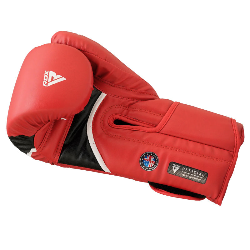 RDX BOXING GLOVES AURA PLUS T-17#color_red