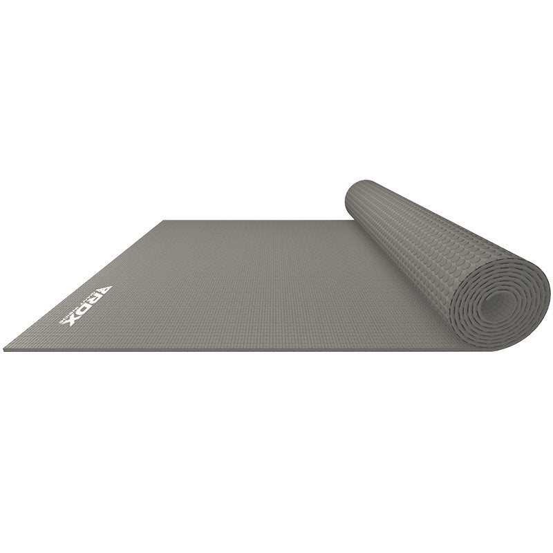 RDX SC 4-in-1 Iris 6mm PVC Yoga Mat Set  #color_#color_grey