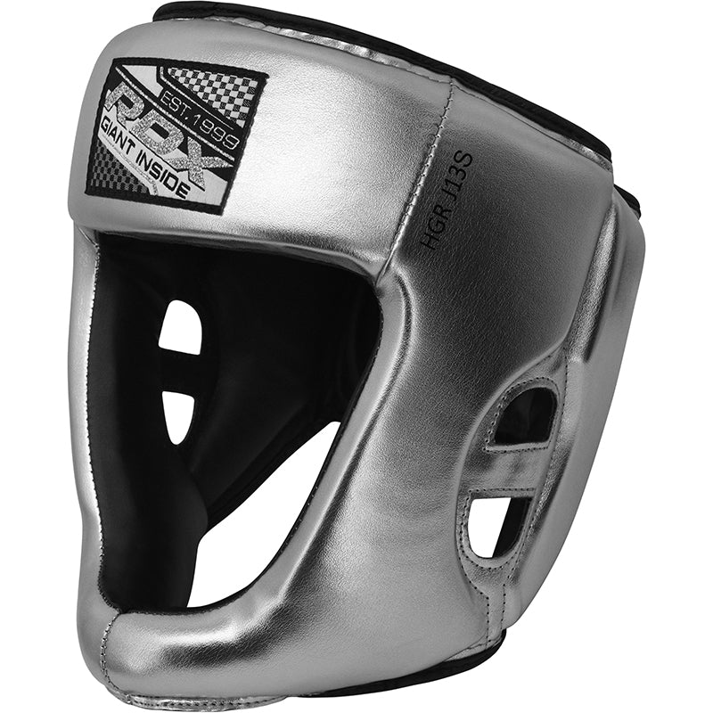 RDX J13 Kids Boxing Headguard#color_silver