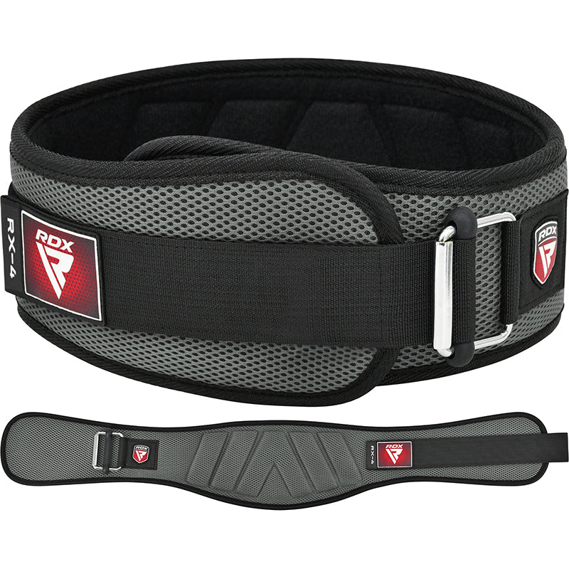 RDX RX4 Weightlifting Belt Purple-L #color_Purple