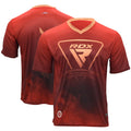 RDX T2 WAKO Approved V-Neck T-Shirts-Red-L