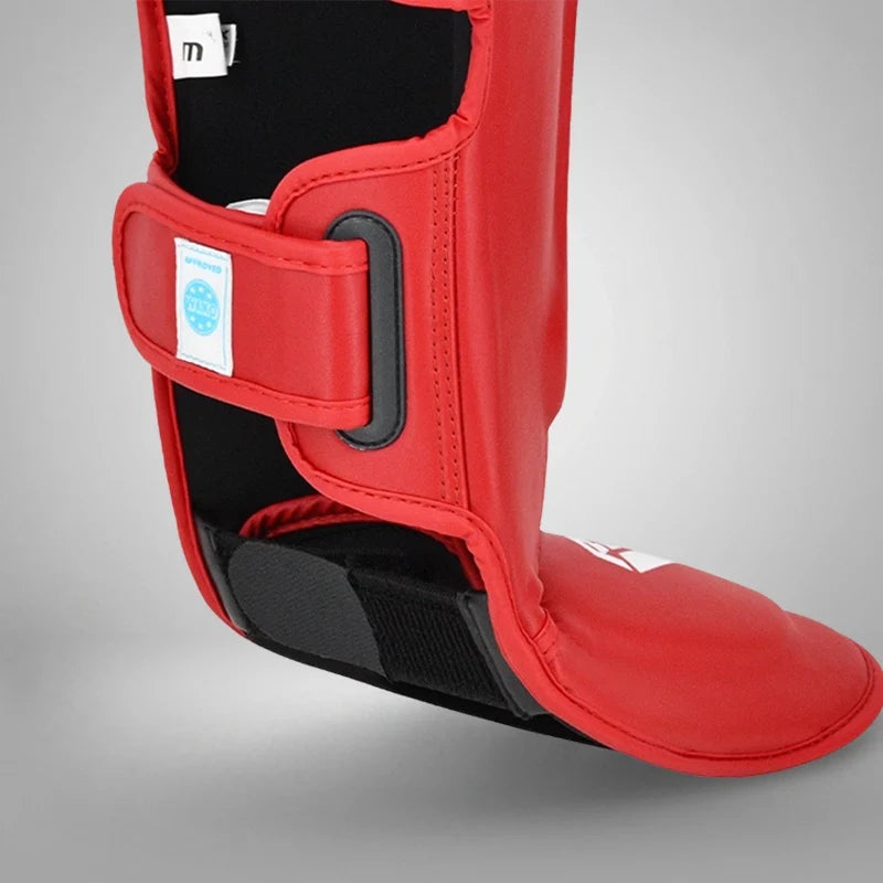 RDX T1 WAKO Shin Guard#color_red