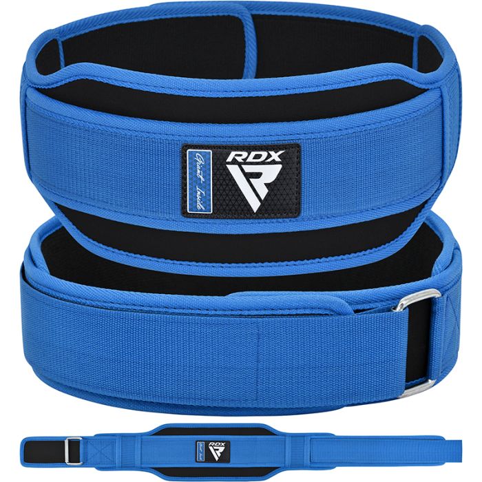RDX RX5 Weightlifting Belt#color_blue