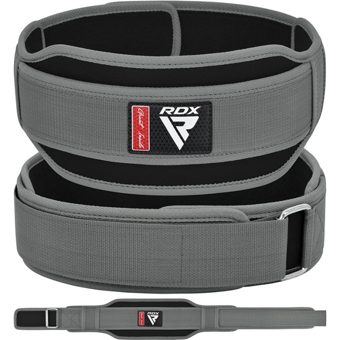 RDX RX5 Weightlifting Belt#color_grey