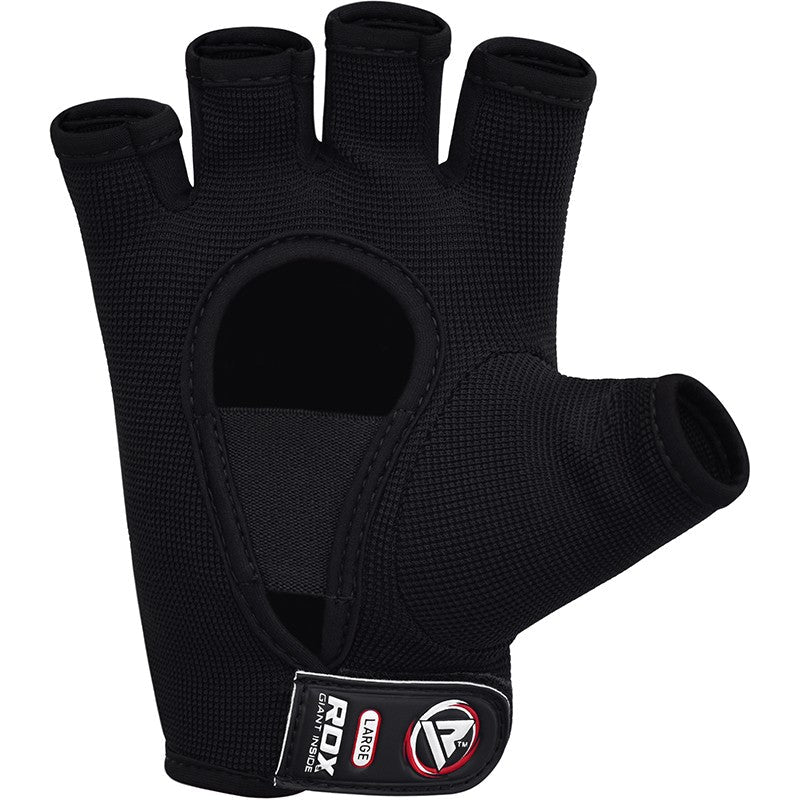 RDX X6 Gel Padded Boxing Inner Gloves#color_grey
