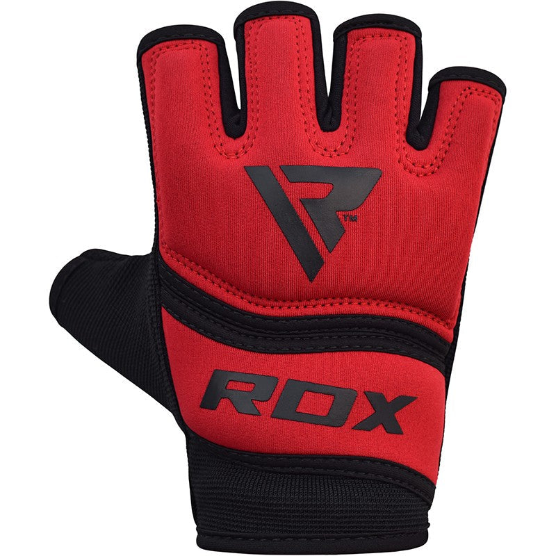 RDX X6 Gel Padded Boxing Inner Gloves#color_red